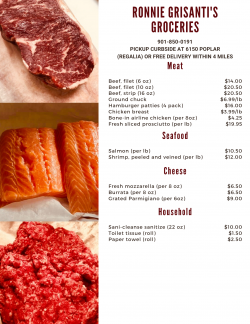 GROCERIES- REVISED PAGE 2 GROCERIES- REVISED PAGE 2